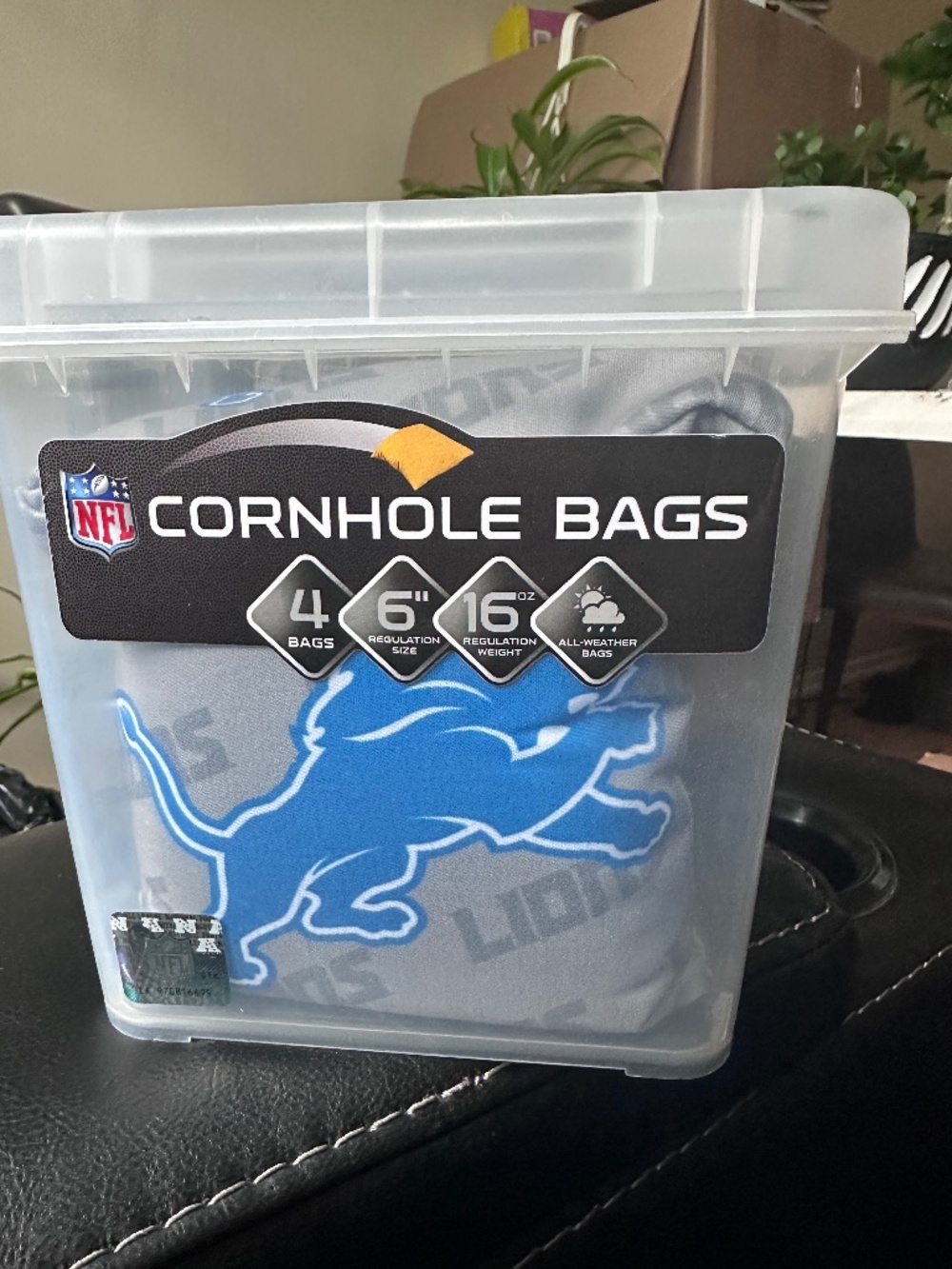 NFL Detroit Lions Cornhole Bag Set Brand New in Box